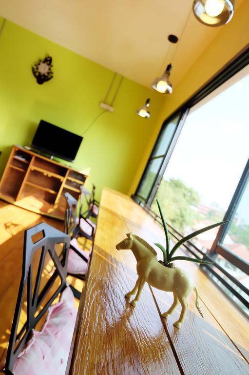 Green House At Trang Guesthouse Bagian luar foto