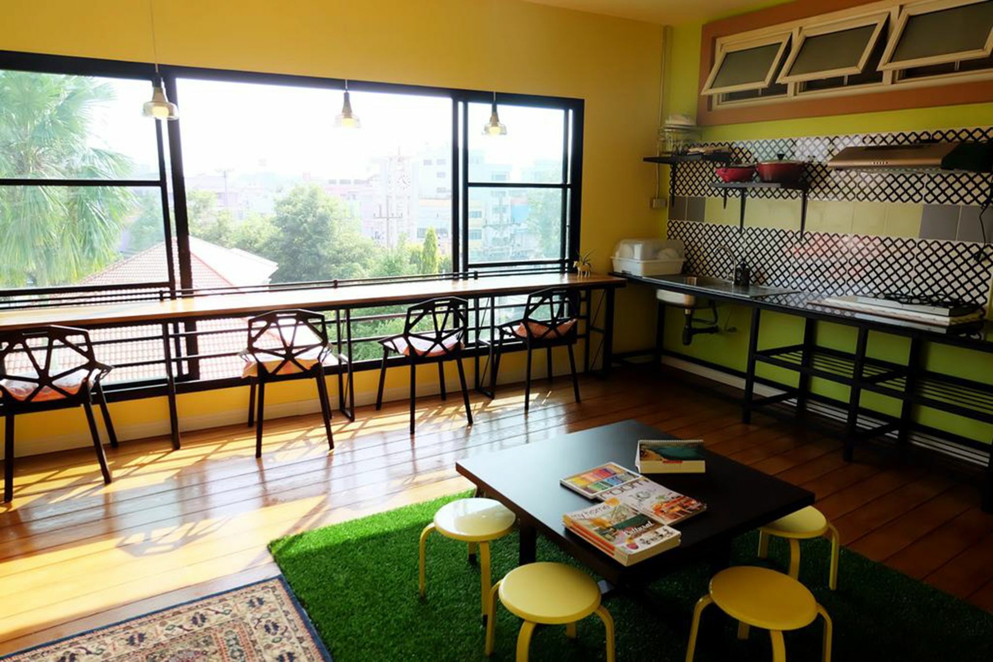 Green House At Trang Guesthouse Bagian luar foto