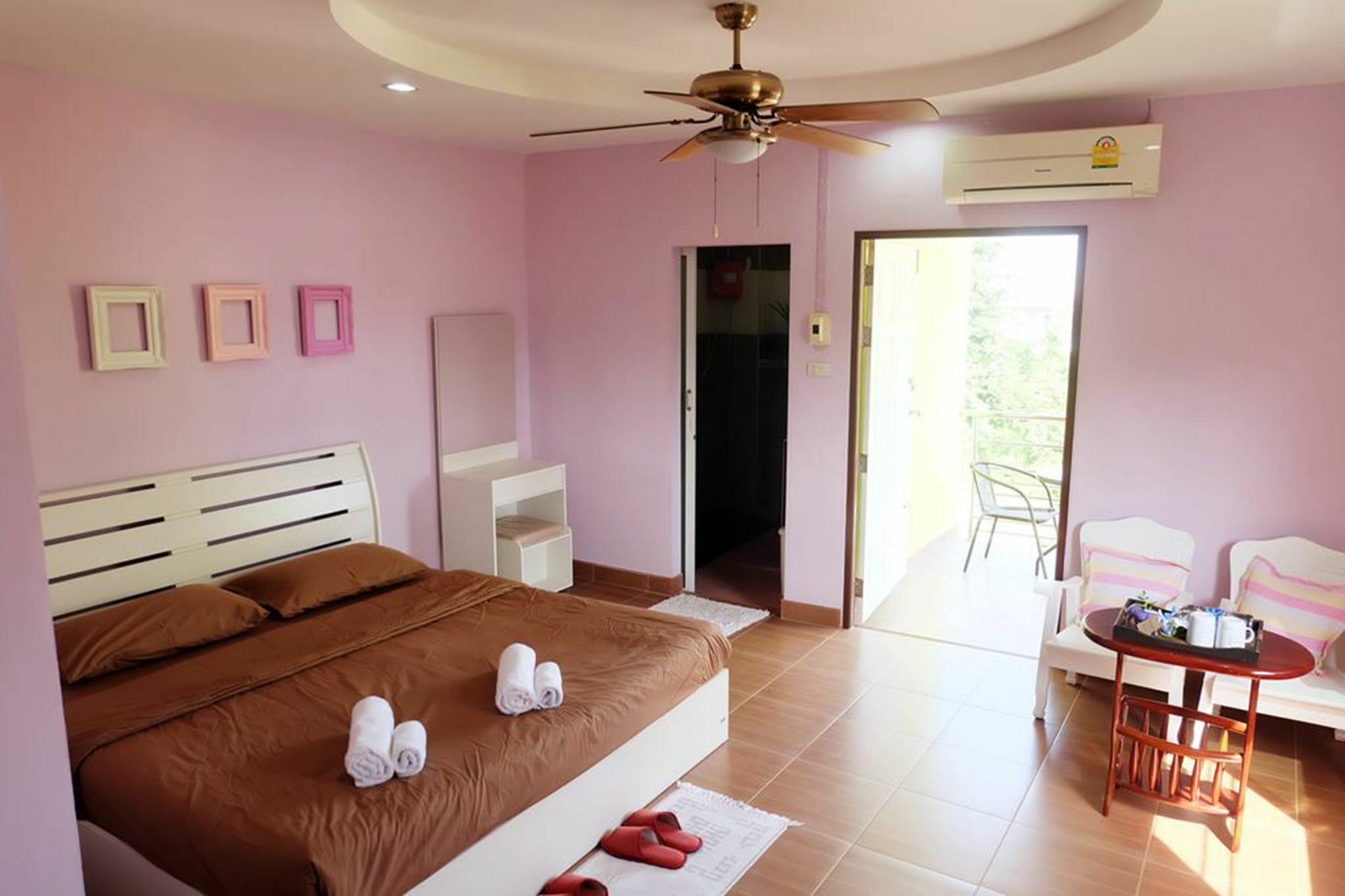 Green House At Trang Guesthouse Bagian luar foto